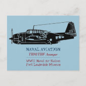 tbm / tbf avenger briefkaart (Voorkant)