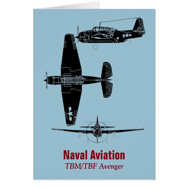 TBM/TBF Avenger Torpedo Bomber (Voorkant)