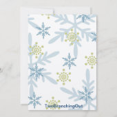 TBO- Jingle Bells Polar beer-partij Kaart (Achterkant)