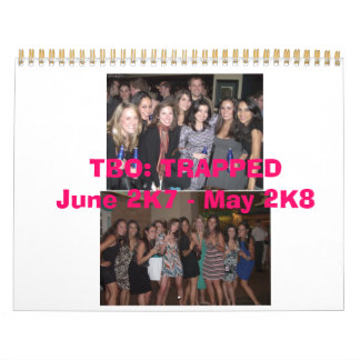 TBO: TRAPPEDJune 2K7 - 2 mei 8 Kalender