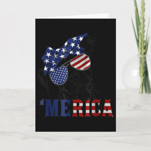 Tbull 4 juli Merica Amerikaanse vlag Sungles  Kaart