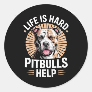 Tbull Mama Papa Leven Is Moeilijk Tbulls Help Hila Ronde Sticker
