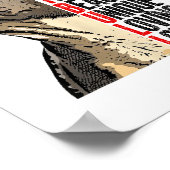 Tbull Perfect Intelligent Tender Beautiful Unique Poster (Hoek)