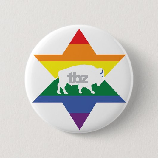 TBZ Pride Button! Ronde Button 5,7 Cm (Voorkant)