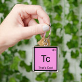 Tc - Dat is Cool Grappig Chemie Element Symbool T Sleutelhanger (Hand)