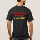 TC ONDERGROND DISK GOLF REBELLIE T-SHIRT (Achterkant)