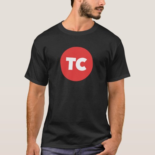 TC Treasure Logo Black T-Shirt (Voorkant)