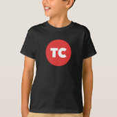 TC Treasure Logo Black T-Shirt (Voorkant)