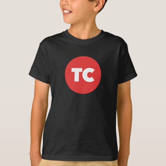 TC Treasure Logo Black T-Shirt (Voorkant)