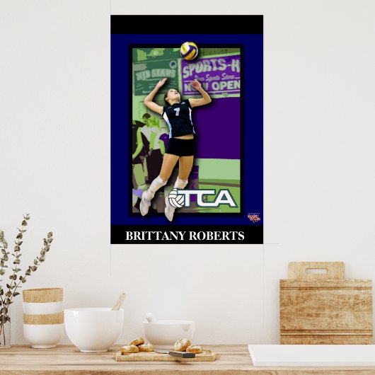 TCA Volleyball Poster (Keuken)