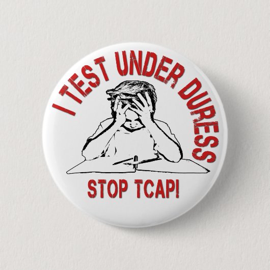 TCAP-Button stoppen Ronde Button 5,7 Cm (Voorkant)