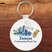 TCB Baritone/Tuba Logo Keychain (Voorkant)