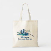 TCB Flute Logo Bag Tote Bag (Achterkant)