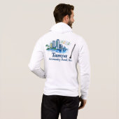 TCB Hobo Logo Heren Ritssluiting Hoodie (Achterkant volledig)