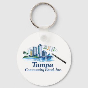 TCB Klarinet Logo Sleutelhanger