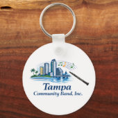 TCB Klarinet Logo Sleutelhanger (Voorkant)