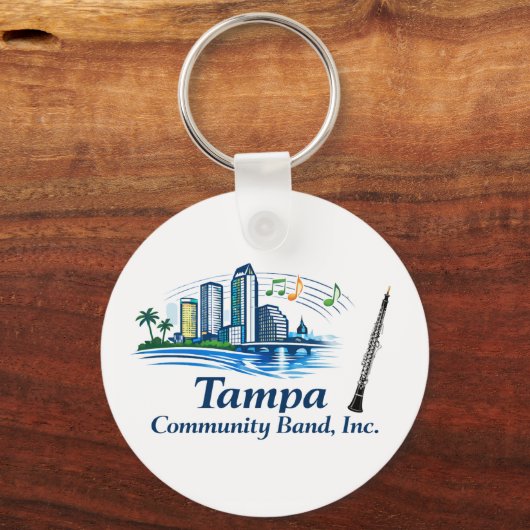 TCB Oboe Logo Keychain (Voorkant)