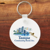 TCB Trombone Logo Keychain (Achterkant)