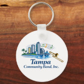 TCB Trombone Logo Keychain (Voorkant)