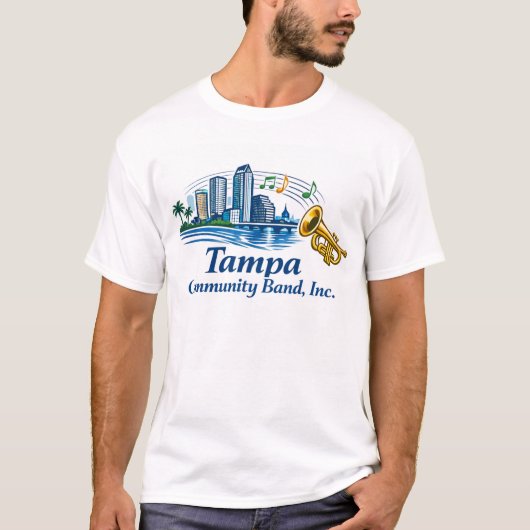 TCB Trompet Logo T-shirt (Voorkant)