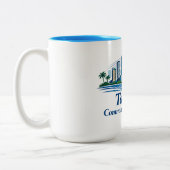 TCB Trumpet Logo Mug Tweekleurige Koffiemok (Links)