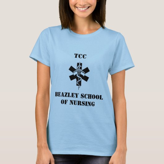 TCC Beazley School of Nursing T-shirt (Voorkant)