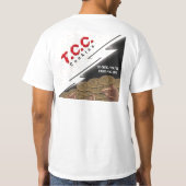 TCC Logo T-shirt, wit T-shirt (Achterkant)
