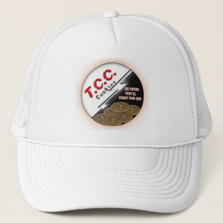 TCC Round Logo Pet, wit Trucker Pet