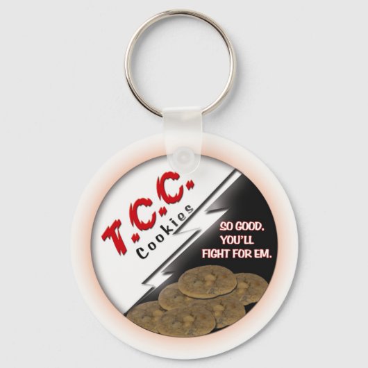 TCC Round Logo Sleutelhanger (Voorkant)