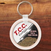 TCC Round Logo Sleutelhanger (Voorkant)