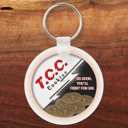TCC Round Logo Sleutelhanger (Voorkant)