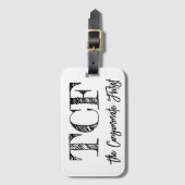 TCF Flute Hoesje Label Bagagelabel (Voorkant (verticaal))