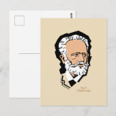 Tchaikovsky Briefkaart (Voorkant / Achterkant)