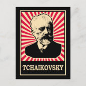 Tchaikovsky Briefkaart (Voorkant)