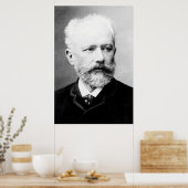 Tchaikovsky Portrait Poster (Keuken)