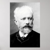 Tchaikovsky Portrait Poster (Voorkant)