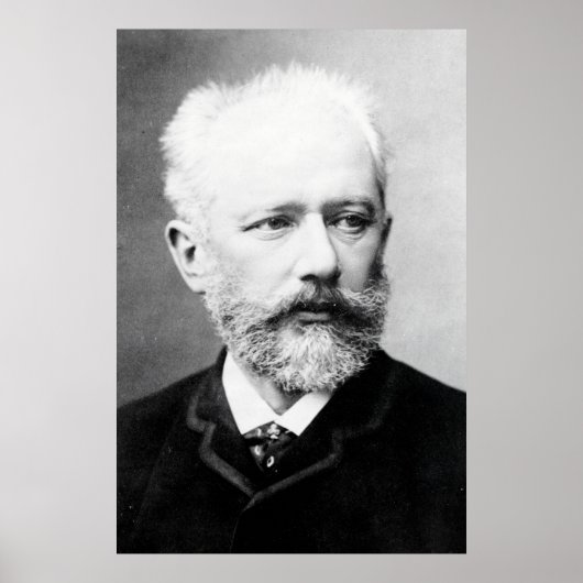 Tchaikovsky Portrait Poster (Voorkant)