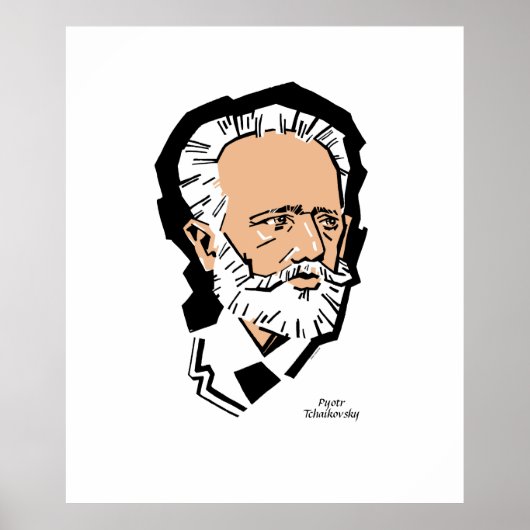 Tchaikovsky Poster (Voorkant)