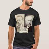 Tchaikovsky Reden om gek te worden op het shirt va (Voorkant)