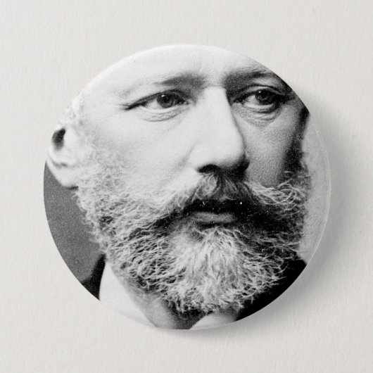 Tchaikovsky Ronde Button 7,6 Cm (Voorkant)