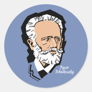 Tchaikovsky Ronde Sticker