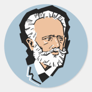 Tchaikovsky Ronde Sticker