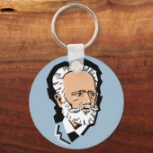 Tchaikovsky Sleutelhanger (Voorkant)