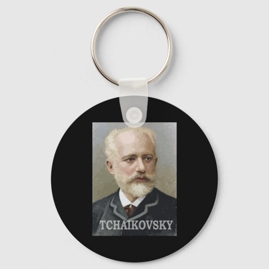 Tchaikovsky Sleutelhanger (Voorkant)