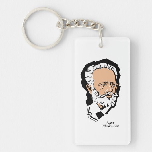 Tchaikovsky Sleutelhanger (Voorkant)