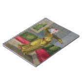 Tchingui, Turkse danser, 18e eeuw (graving) Notitieboek (Linkerzijde)