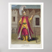 Tchorbadji, kapitein van de janissaries, 18e eeuw poster (Voorkant)