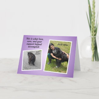 TCHS Jacki Thank You Kaart