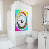 TCM Organische klok / Organohr + uw ideeën Douchegordijn (In situ)