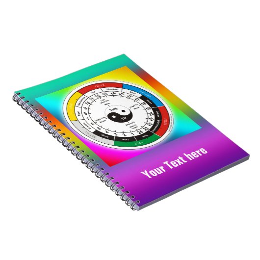 TCM Organogram / orgaanklok Notitieboek (Rechterzijde)